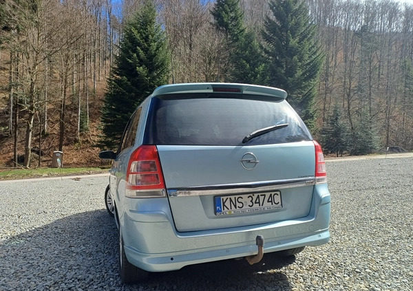 Opel Zafira cena 16700 przebieg: 285000, rok produkcji 2009 z Śrem małe 67